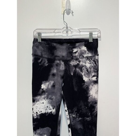 ALO YOGA Airbrush High Waist Leggings In Black Blast  Women's XS - Picture 4 of 11